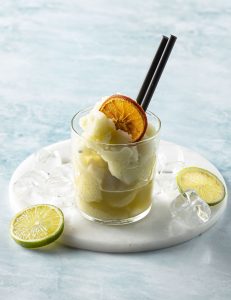 Yaşıl alça, turşəng, limon, şərbət